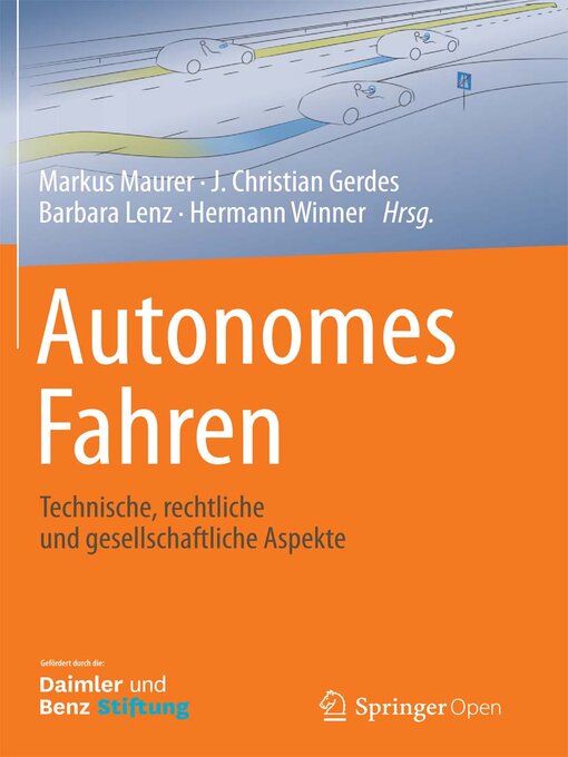 Title details for Autonomes Fahren by Markus Maurer - Available